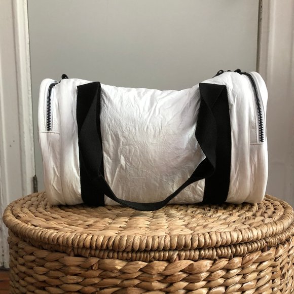 State White Nylon Duffel Bag - Picture 1 of 5